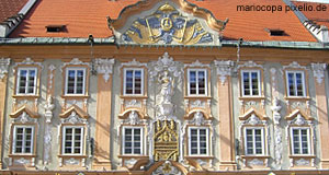 The City Hall of St. Veit an der Glan in Carinthia (Southern Austria)