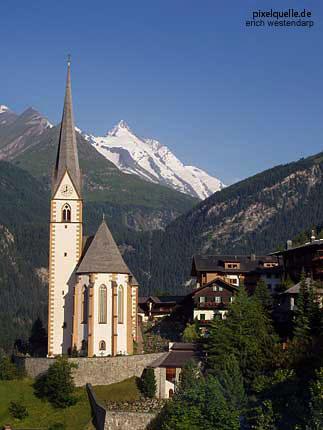 Heilingenblut in Carinthia near Mount Gro&szlig;glockner