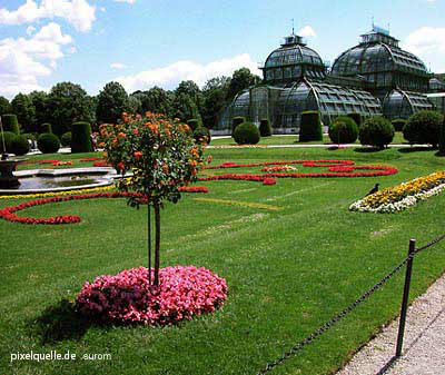 The Palmenhaus green house is part of the Sch&ouml;nbrunng Palace and thus a UNESCO World Cultural Heritage