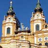 The extravagant Baroque Abbey of Melk
